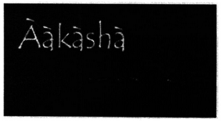 AAKASHA logo