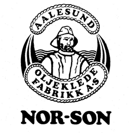 AALESUND OLJEKLEDE FABRIKK A-S NOR-SON logo
