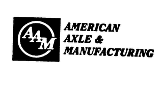 AAM AMERICAN AXLE & MANUFACTURING logo