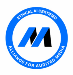 AAM ETHICAL AI CERTIFIED ALLIANCE FOR AUDITED MEDIA logo