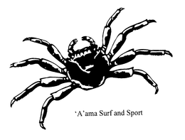 'A'AMA SURF AND SPORT logo