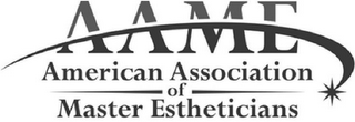 AAME AMERICAN ASSOCIATION OF MASTER ESTHETICIANS logo