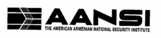 AANSI THE AMERICAN ARMENIAN NATIONAL SECURITY INSTITUTE logo
