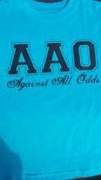 AAO AGAINST ALL ODDS logo