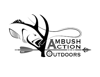 AAO AMBUSH ACTION OUTDOORS logo