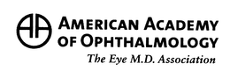 AAO AMERICAN ACADEMY OF OPHTHALMOLOGY THE EYE M.D. ASSOCIATION logo