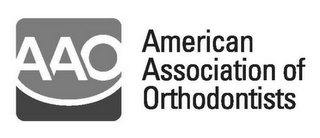 AAO AMERICAN ASSOCIATION OF ORTHODONTISTS logo
