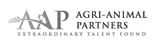 AAP AGRI-ANIMAL PARTNERS EXTRAORDINARY TALENT FOUND logo