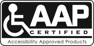 AAP CERTIFIED ACCESSIBILITY APPROVED PRODUCTS logo
