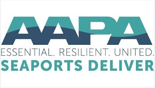 AAPA ESSENTIAL. RESILIENT.UNITED. SEAPORTS DELIVER logo