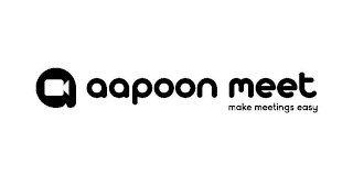 AAPOON MEET MAKE MEETINGS EASY logo