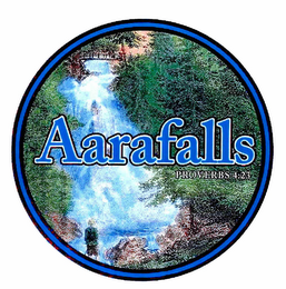 AARAFALLS PROVERBS 4:23 logo