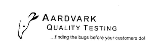 AARDVARK QUALITY TESTING logo