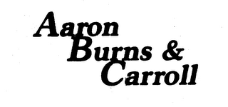AARON BURNS & CARROLL logo