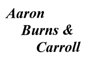 AARON BURNS & CARROLL logo