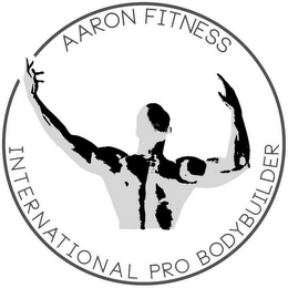 AARON FITNESS INTERNATIONAL PRO BODYBUILDER logo
