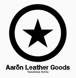 AARON LEATHER GOODS VENDIMIA ESTILO logo