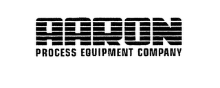 AARON PROCESS EQUIPMENT COMPANY logo