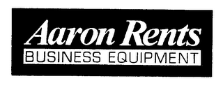 AARON RENTS BUSINESS EQUIPMENT logo