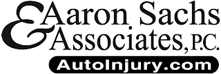 AARON SACHS & ASSOCIATES, P.C. AUTOINJURY.COM logo