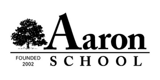 AARON SCHOOL FOUNDED 2002 logo