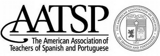 AATSP THE AMERICAN ASSOCIATION OF TEACHERS OF SPANISH AND PORTUGUESE · THE AMERICAN ASSOCIATION OF TEACHERS · OF SPANISH AND PORTUGUESE TODAS A UNA 1917 logo