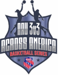 AAU 3V3 ACROSS AMERICA BASKETBALL SERIES AAU USA logo