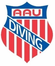 AAU DIVING logo