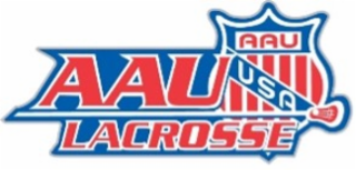 AAU USA AAU LACROSSE logo