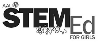 AAUW STEM ED FOR GIRLS logo