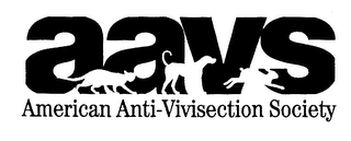 AAVS AMERICAN ANTI-VIVISECTION SOCIETY logo