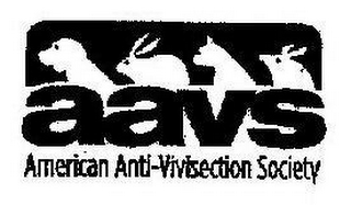AAVS AMERICAN ANTI-VIVISECTION SOCIETY logo