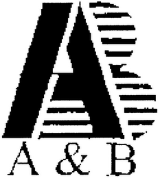 AB A & B logo
