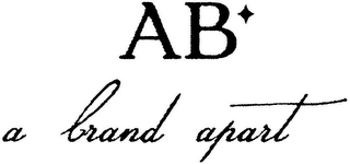 AB A BRAND APART logo