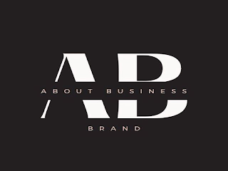 AB ABOUT BUSINESS BRAND logo