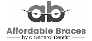 AB AFFORDABLE BRACES BY A GENERAL DENTIST logo