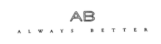 AB ALWAYS BETTER logo