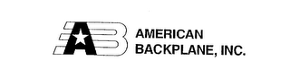 AB AMERICAN BACKPLANE, INC. logo