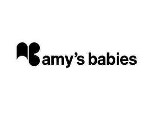 AB AMY'S BABIES logo