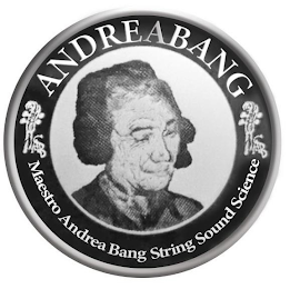 AB ANDREA BANG MAESTRO ANDREA BANG STRING SOUND SCIENCE logo