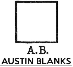 A.B. AUSTIN BLANKS logo