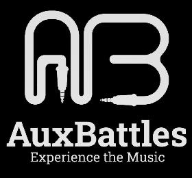 AB AUXBATTLES EXPERIENCE THE MUSIC logo