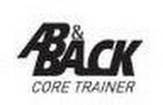AB & BACK CORE TRAINER logo