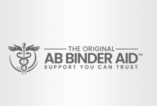 AB BINDER AID - THE ORIGINAL SUPPORT YOU CAN TRUST logo
