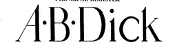 A.B. DICK logo