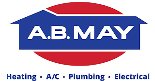 A.B. MAY HEATING · A/C · PLUMBING · ELECTRICAL logo