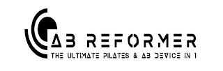 AB REFORMER THE ULTIMATE PILATES & AB DEVICE IN 1 logo