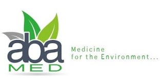 ABA MED MEDICINE FOR THE ENVIRONMENT... logo