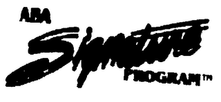 ABA SIGNATURE PROGRAM logo