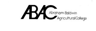 ABAC ABRAHAM BALDWIN AGRICULTURAL COLLEGE logo